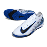 Chuteira Society Nike Zoom Mercurial Vapor 16 Elite TF Branco e Azul